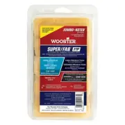 Wooster RR583-4 1/2 Jumbo-Koter Super/Fab FTP 3/8" Nap Paint Rollers - 10 pack