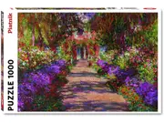 Path In Monets Garden by Monet Jigsaw Puzzle
