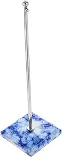 LAPYAPPE 1 Set Telescopic Flagpole with Base Stylish Desktop Flag Stand for National Flags Easy Installation for Office Sports Events and Conference Rooms