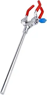 3 Flask Clamp Three-claw Clip Stainless Steel Clips Stainless Steel Clamp Test Tube Clamp Laboratory Flask Clamp Laboratory Supplies Swivel Extension Flask Clamps Metal Flask Clamp