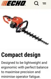 ***SOLD***ALL-GONE!! ECHO PROFESSIONAL 499mm 21.2cc 2T-Petrol Hedge Trimmer