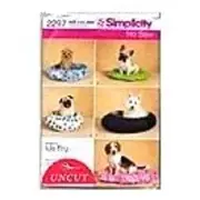 Simplicity No Sew Pet Beds in 2 Styles Pattern
