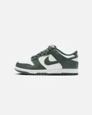[Nike] Nike Kids' Dunk Low (Gs) White/green - Size 6Y 6Y White/Green