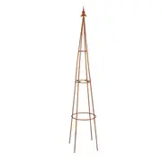Garden 210cm Rust Metal Growing Frame Plant Stand Outdoor Yard Patio Home Decor