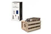 Crosley 5 In 1 Record Cleaning Set & Crosley Record Storage Crate Bundle