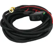 DragonFire Racing Black Single 4 seat Light Whip Harness - 522042
