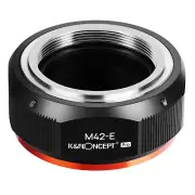 K&F Concept Adapter Pro for M42 Screw Lens to Sony E Mount Camera NEX a7R2 A73