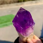 57 g Natural Amethyst geode quartz cluster crystal specimen Healing