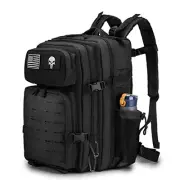Tactical Military Backpack for Man, 45L Waterproof Army Pack 45l-307-black