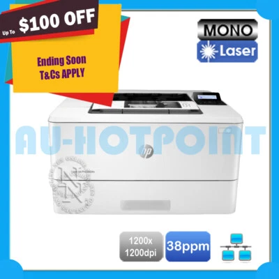 HP LaserJet Pro M404n Network Mono Laser Printer 38PPM [W1A52A] (RRP$489)