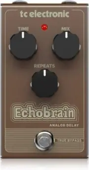tc electronic ANALOG DELAY Echobrain ANALOG Vintage-Style Guitar Effects Pedal