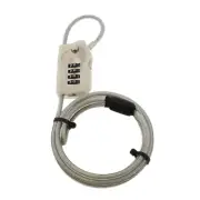 7Penn Cable Lock Tumbler Combination Adjustable 6.5’ Foot Long Cord Combo Lock