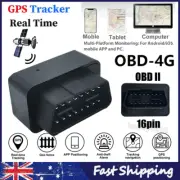 4G Car OBD II GPS Tracker Mini Positioning Device Real Time Vehicle Locator
