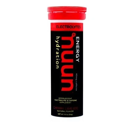 Effervescent Electrolyte & Caffeine Cherry Limeade 10 T