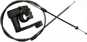 7/8" 22mm Thumb Throttle Cable with Throttle Accelerator Handle Kits Fit for 250cc 125cc 110cc 90cc 70cc 50cc ATV Quad Go Kart