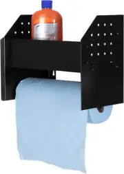 Garage Paper Towel Holder Wall Mount with Shelf - Garage Organization & Storage