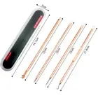 4Pcs Acne Extractor Remover Tool Kit Blackhead Blemish Removers Pimple Need_$ _t