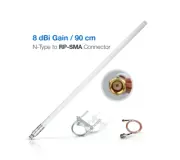 ORIGINAL HELIUM RAK 8DBI ANTENNA KIT OUTDOOR 915MHZ USA NEBRA BOBCAT SYNCROBIT