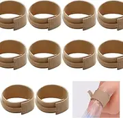 Male External Catheter Fixer, Male Urinary Incontinence Penile Clamp for Patient, Reusable Anti-Slip Off Fixed Belt（10pcs）