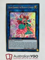 BLOOM HARMONIST THE MELODIOUS COMPOSER DOUV-EN020 Ultra Rare, NM, 1stYugioh Card