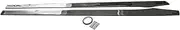 Side Skirt Extension Compatible for Kia Stinger 2018 2019 Flat Bottom Line Lip Carbon CF