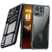 for 5G Case, Ultra-Thin Cover Soft TPU Bumper+ ASUS ROG Phone 8 Pro Black