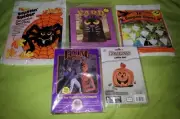 Flying Funkins Halloween Yard Monsters Pumpkin Spider Lawn Bag Decoration Lot