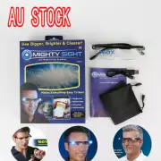 Magnifying Glasses with LED Light USB Rechargeable Magnifier Glasses for Reading