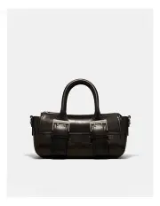 [Mimco] Buckle Up East West Bowler Bag in Bitter Chocolate