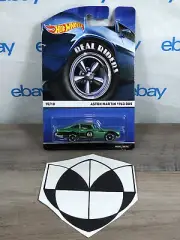 Hot Wheels 2014 Real Riders Aston Martin 1963 DB5 Green with Rubber Tires
