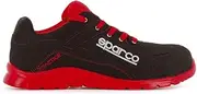 [Sparco] Practice S1p, Unisex Lightweight Safety Shoes Practice S1P Nigel Black EU Size 46