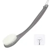 Exfoliating Shower Brush Back Scrubbers for Use in Shower, Plastic Bath Brush...