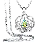 Mirage Cosmic Gold Long Necklace Embellished With SWAROVSKI® Crystals