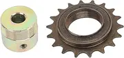 Single Speed Bike Freewheel18T Threaded Bicycle Freewheel Compatible with Bicycle Freewheel, Bike Cassettes & Freewheels, Threaded Type Freehub Replacement Parts
