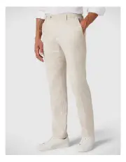 [Politix] Regular Stretch Tailored Fashion Pant in Natural