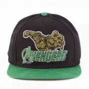 Marvel Avengers: Incredible Hulk Snapback Flat Billed Cap * NEW with Tags *