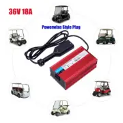 36 Volt 18 Amp For EzGo TXT Club Car Golf Cart Battery Charger "D" Style Plug AU