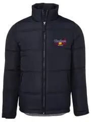 Snr Navy/Grey Puffer Jacket With Emb