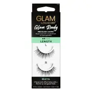 Glam Ready by Manicare Maya Pre-Glued Lashes - Length