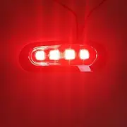 Car Trailer Side Marker Lights | 4 LED LED Trailer Lights - 12/24v Turn Signal Lights, LED Side Marker, Indicators Light Lamp for Boat, Vehicle, Rv, Truck