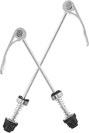 2pcs Quick Release Bike Skewers Levers Universal Fit for Front Rear Wheel Hubs Easy to Install Use