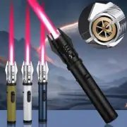 Windproof Jet Flame Butane Torch Lighter Large Adjustable Flame Refillable - Coo