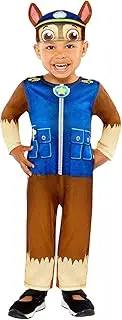 amscan Child Toddlers Paw Patrol Chase Fancy Dress Book Day Costume Official Nickelodeon Outfit