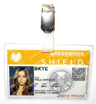 Marvel Agents of Shield Avengers Agent Skye Cosplay Prop Comic Con Halloween