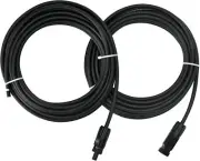 VoltX Solar Panel Connector Cable Plug MC-4 10AWG High Performance Long Life