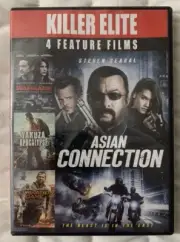 Asian Connection, Wannabe, Yakuza Apocalypse, Elimination Game DVD 4 Movie Set