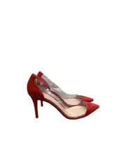 pointed high heels 39 Red