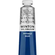 Winsor & Newton 200ml Winton Oil Colour Paint Tube Artist/Craft Phthalo Blue
