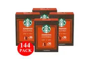 Starbucks By Nespresso Single Origin Colombia Coffee Pods Capsules 144 Pack