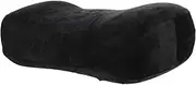 WOONEKY Mini Pillow Memory Foam Pillow for Neck Support Compact Sleep Pillow for Bed Neck Pillow for Car Outdoor Camping Pillow Black 1pc